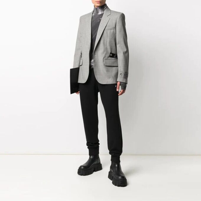 SS21 single breasted Jacket Gray