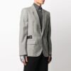 SS21 single breasted Jacket Gray