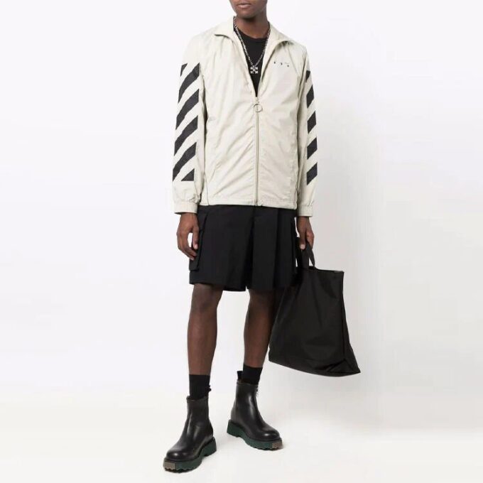 SS21 Solid Color Cargo Shorts Black
