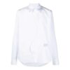 SS21 Solid Color Casual Cozy Long Sleeves Shirt Loose Fit White