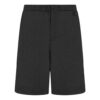 SS21 Solid Color Large Shorts Loose Fit Gray