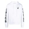 SS21 Spray Marker Logo Printing Loose Fit White