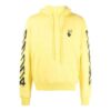 SS21 Spray marker Logo Printing Loose Fit Yellow