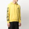 SS21 Spray marker Logo Printing Loose Fit Yellow