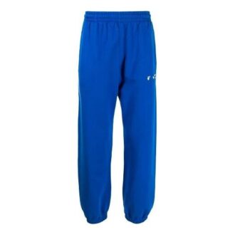 SS21 Stripe Bundle Feet Sports Long Pants Loose Fit Blue