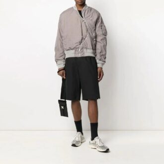 SS21 Twist aviator Jacket Loose Fit Gray