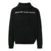 SS21 x Something & Associates Crossover Alphabet hooded Printing Black