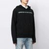 SS21 x Something & Associates Crossover Alphabet hooded Printing Black