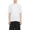 SS22 Alphabet Character Printing Short Sleeve White T-Shirt