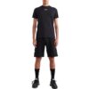 SS22 Alphabet Printing Round Neck Pullover Short Sleeve Ordinary Version Black