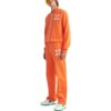 SS22 Arrow Pattern Sport Pants “Orange White”