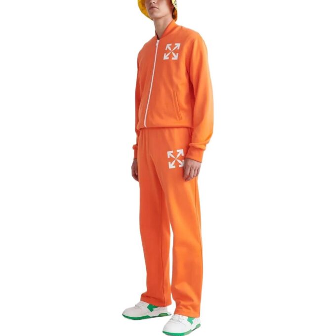 SS22 Arrow Pattern Sport Pants “Orange White”