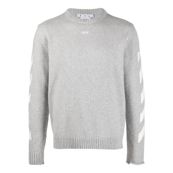SS22 Arrow Round Neck Ordinary Version Gray