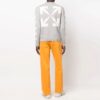 SS22 Arrow Round Neck Ordinary Version Gray