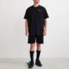 SS22 Arrow Short Sleeve Loose Fit Black