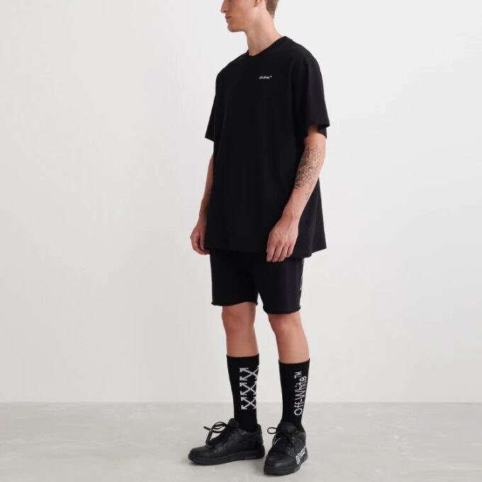 SS22 Arrow Short Sleeve Loose Fit Black