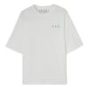 SS22 Back Logo Pattern Short Sleeve Loose Fit White