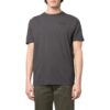 SS22 Back Logo Printing Round Neck Short Sleeve Version Gray