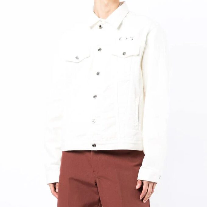 SS22 Denim Jacket Ordinary Version White