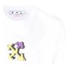 SS22 Geometry Arrow Printing Cotton Short Sleeve White