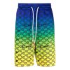 SS22 Gradient Printing Shorts Multicolor