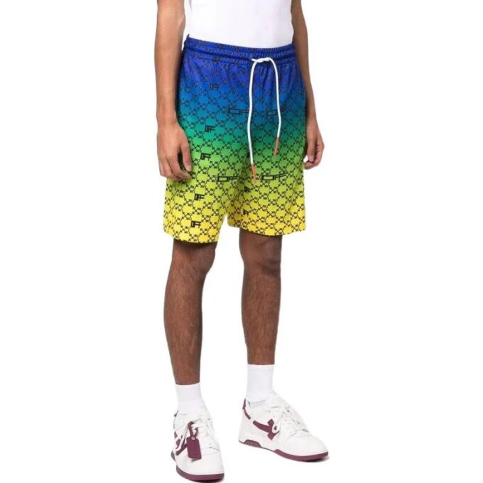 SS22 Gradient Printing Shorts Multicolor