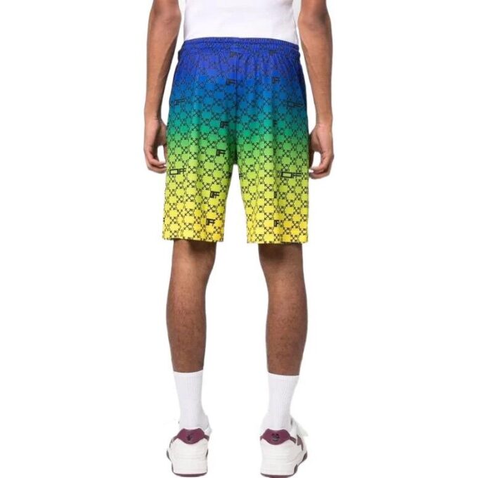 SS22 Gradient Printing Shorts Multicolor