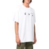 SS22 Logo Printing Short Sleeve Loose Fit White T-Shirt
