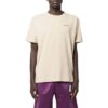SS22 Logo Round Neck Printing Short Sleeve Beige