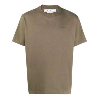 SS22 Logo Round Neck Printing Short Sleeve Ordinary Version Green