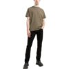 SS22 Logo Round Neck Printing Short Sleeve Ordinary Version Green