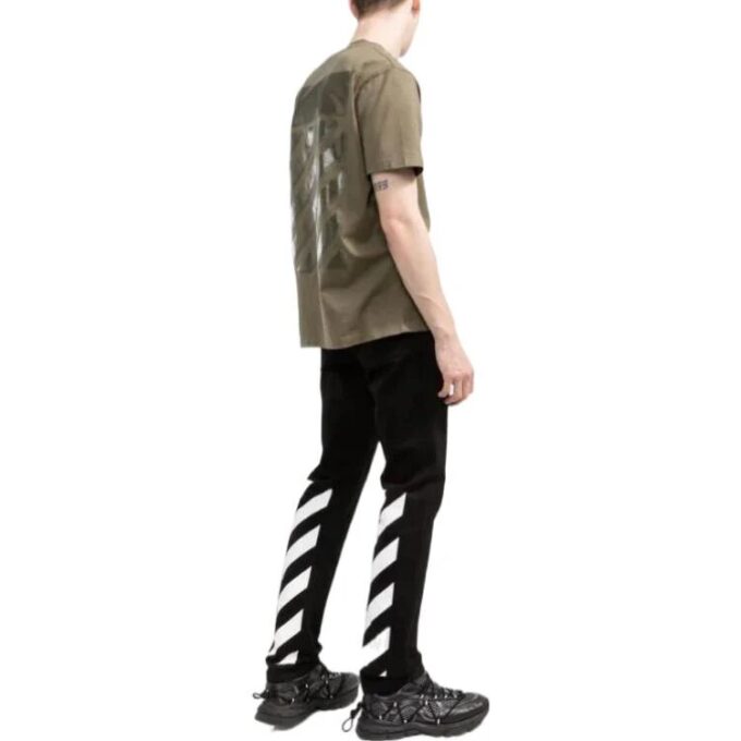 SS22 Logo Round Neck Printing Short Sleeve Ordinary Version Green