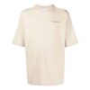 SS22 Logo Round Neck Pullover Short Sleeve Loose Fit Khaki