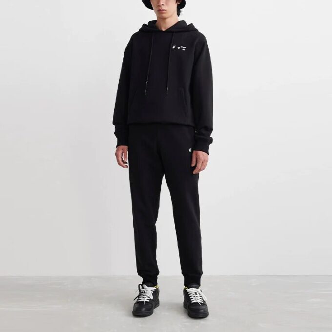 SS22 Logo Sports Long Pants Ordinary Version Black