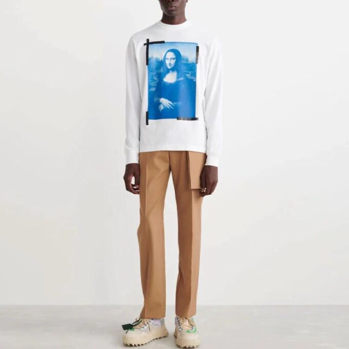 SS22 Mona Lisa Long Sleeves Ordinary Version White
