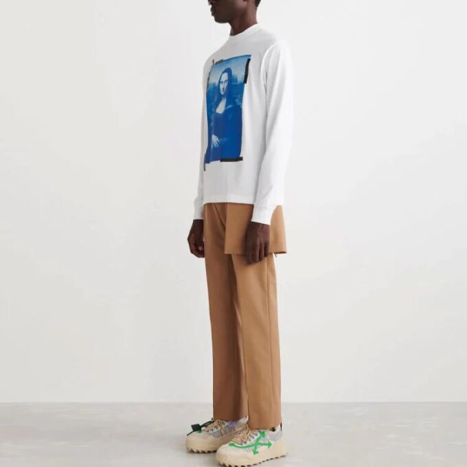 SS22 Mona Lisa Long Sleeves Ordinary Version White