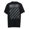 SS22 Pattern Cotton Short Sleeve Black