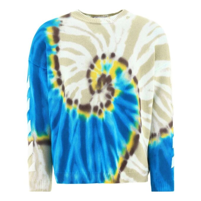 SS22 Tie Dye Pattern Long Sleeves Ordinary Version Multicolor