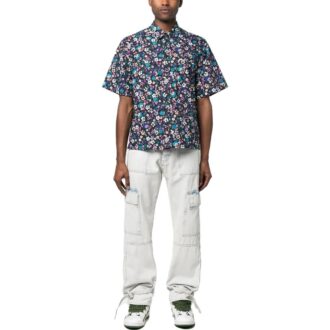SS23 Flowers Summer Cotton Shirt