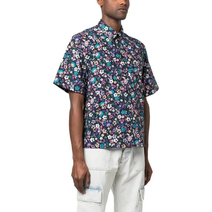 SS23 Flowers Summer Cotton Shirt