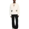 Star Logo Diagonal Varsity Knit Cardigan Star Logo Diagonal Varsity Knit Cardigan