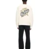 Star Logo Diagonal Varsity Knit Cardigan Star Logo Diagonal Varsity Knit Cardigan
