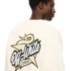 Star Logo Diagonal Varsity Knit Cardigan Star Logo Diagonal Varsity Knit Cardigan