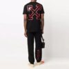 Starred Arrow Slim Tee “Black/Red”