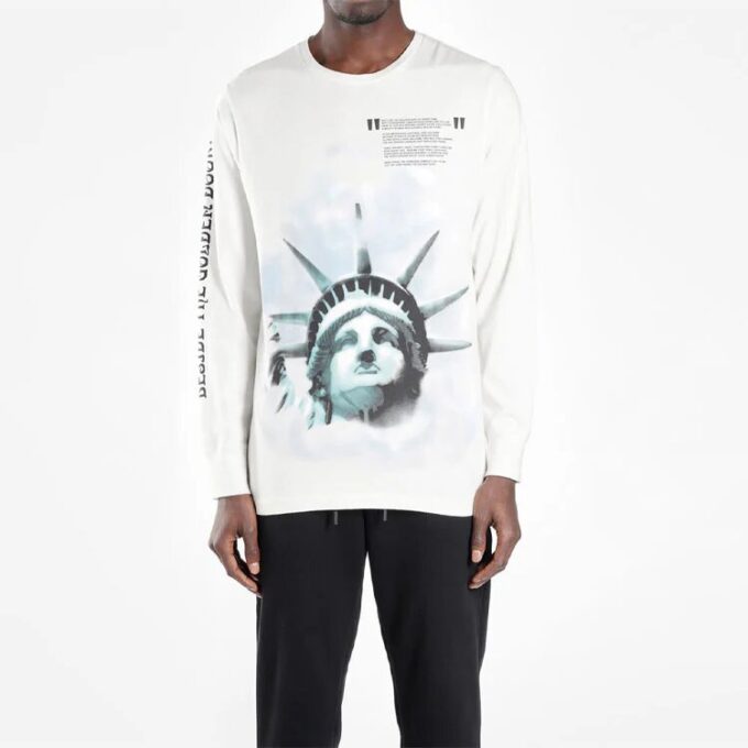 Statue of Liberty T-Shirt “Black White Blue”