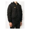 Stencil Arrows Motif Hooded Bomber Jacket