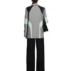 Stretch Color Block Blazer