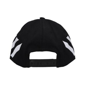 Stripe Casual Baseball Cap Black Stripe Casual Baseball Cap Black