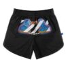 Stripe Mesh Shorts Version Black