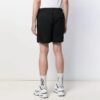 Stripe Mesh Shorts Version Black